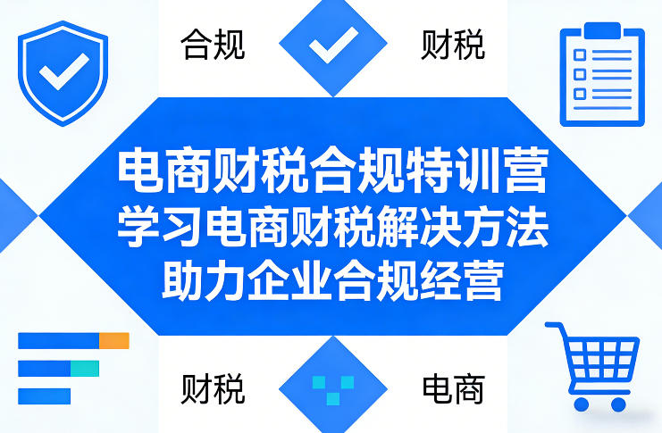电商财税合规特训营,学习电商财税解决方法,助力企业合规经营-星空网创资源