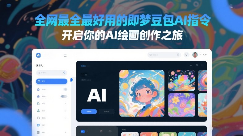全网最全最好用的即梦豆包AI指令,开启你的AI绘画创作之旅 全网最全最好用的即梦豆包AI指令,开启你的AI绘画创作之旅