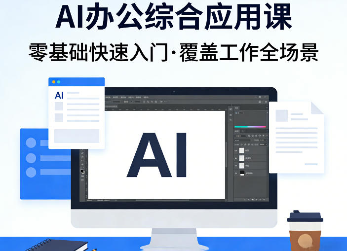 AI办公综合应用课，零基础快速入门，覆盖了工作中各种应用场景-星空网创资源