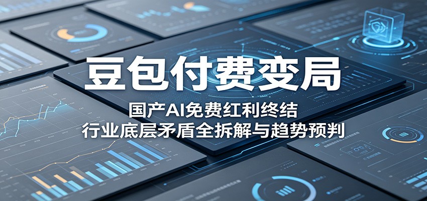 豆包付费变局:国产AI免费红利终结,行业底层矛盾全拆解与趋势预判-星空网创资源