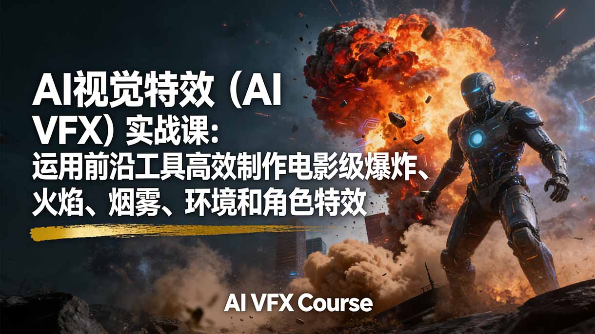 AI视觉特效(AI VFX-星空网创资源