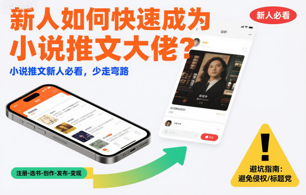 新人如何快速成为小说推文大佬？小说推文新人必看，少走弯路-星空网创资源